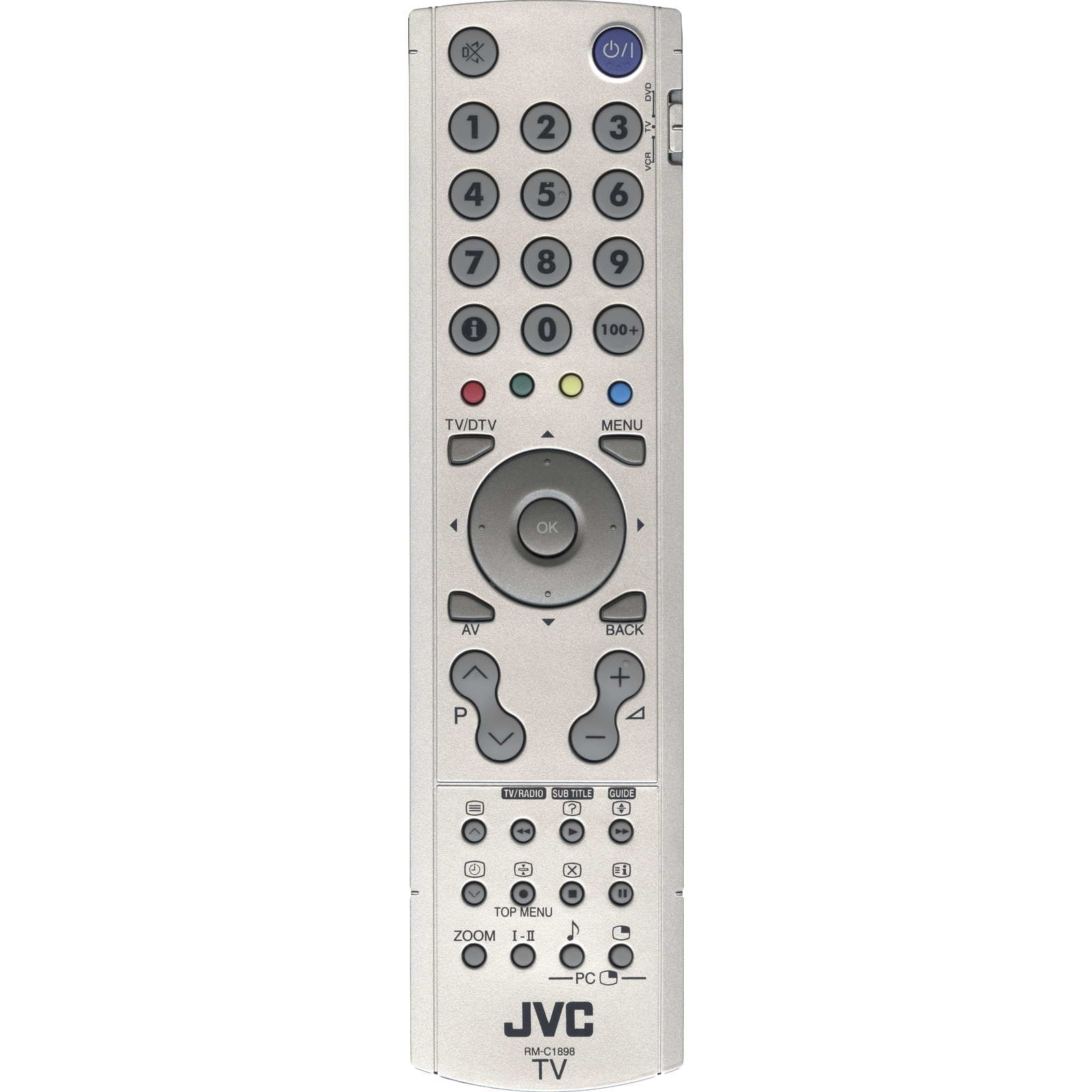 фото Пульт ду jvc rm-c1898 grey