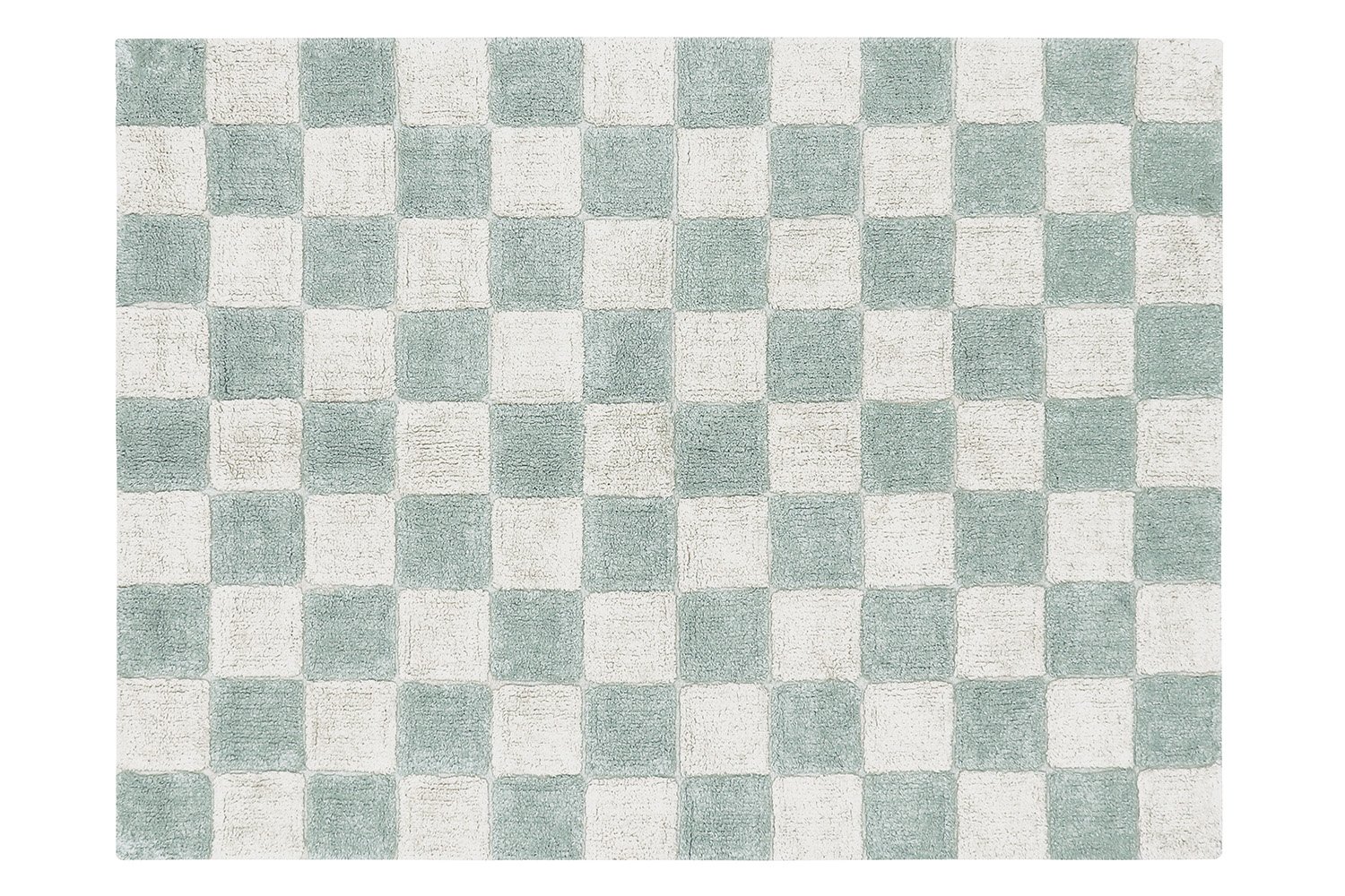 

Ковер Lorena Canals Шахматы голубой 120*160, C-TILES-BSG