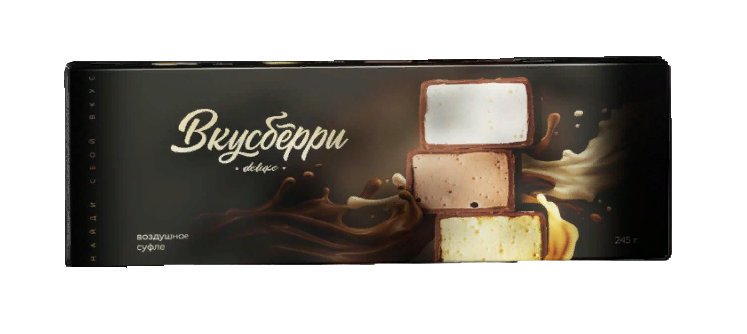 

Суфле Вкусберри в шоколадной глазури 245 г