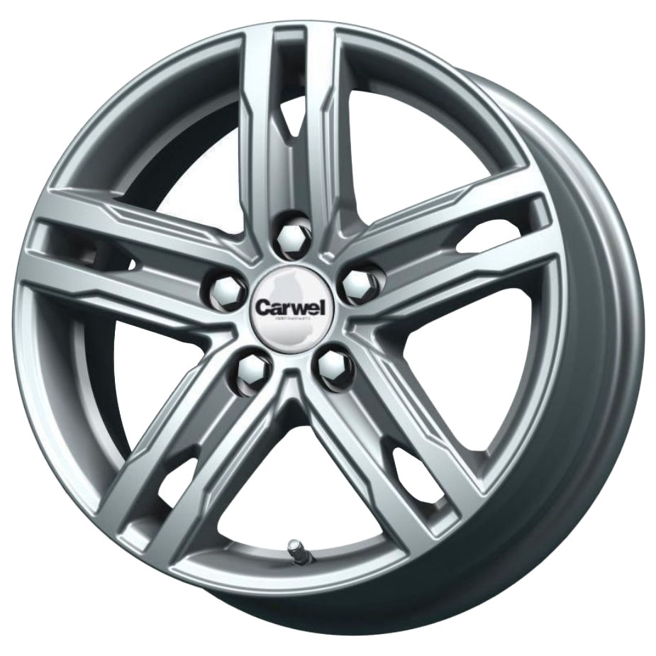 

Колесный диск R15 6J 5x100/57.1 ET38 Carwel Волга 178 SB 00113131, Серебристый