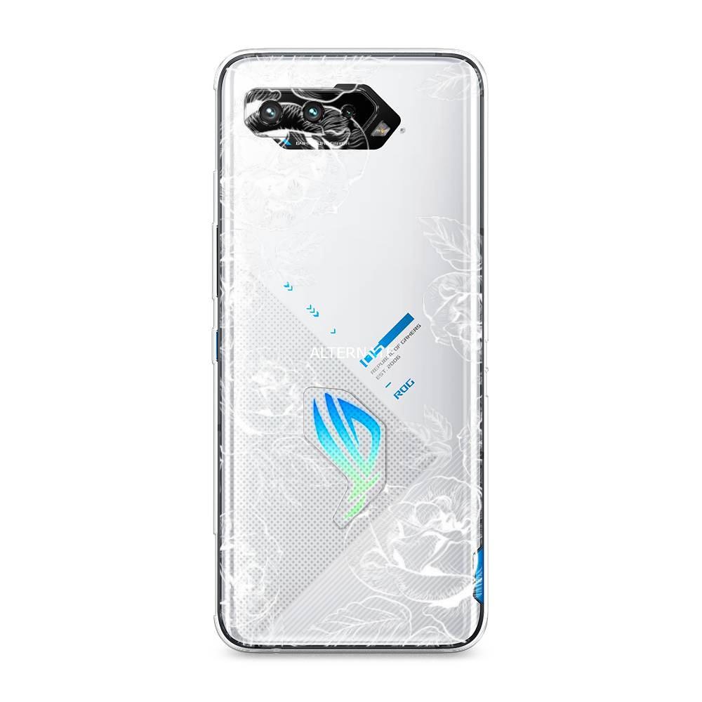 

Чехол для Asus Rog Phone 5/5s "Розы графика", 44250-2
