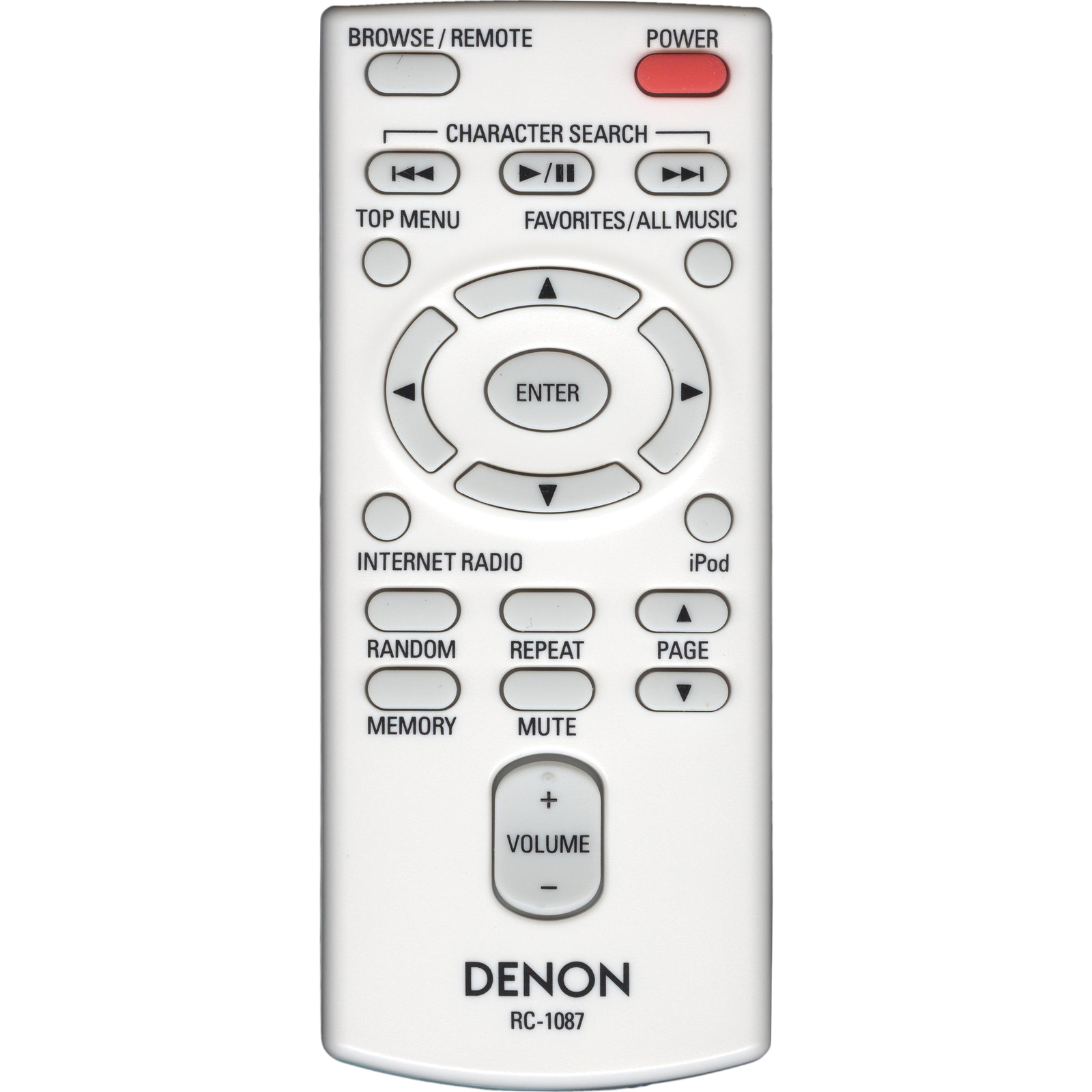 фото Пульт ду denon rc-1087 grey