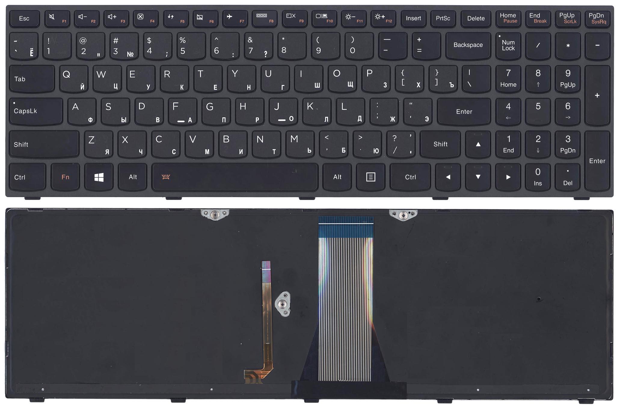 Клавиатура для Lenovo IdeaPad G50-70, Z50-70 Series, p/n: 25214725, MP-13Q13US-686