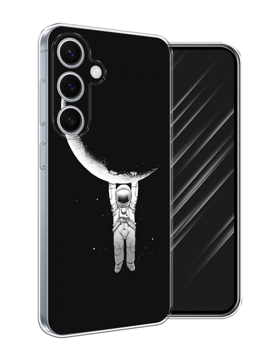 

Чехол Awog на Samsung Galaxy S24 FE 5G "Космонавт", Белый;черный, 2109950-1