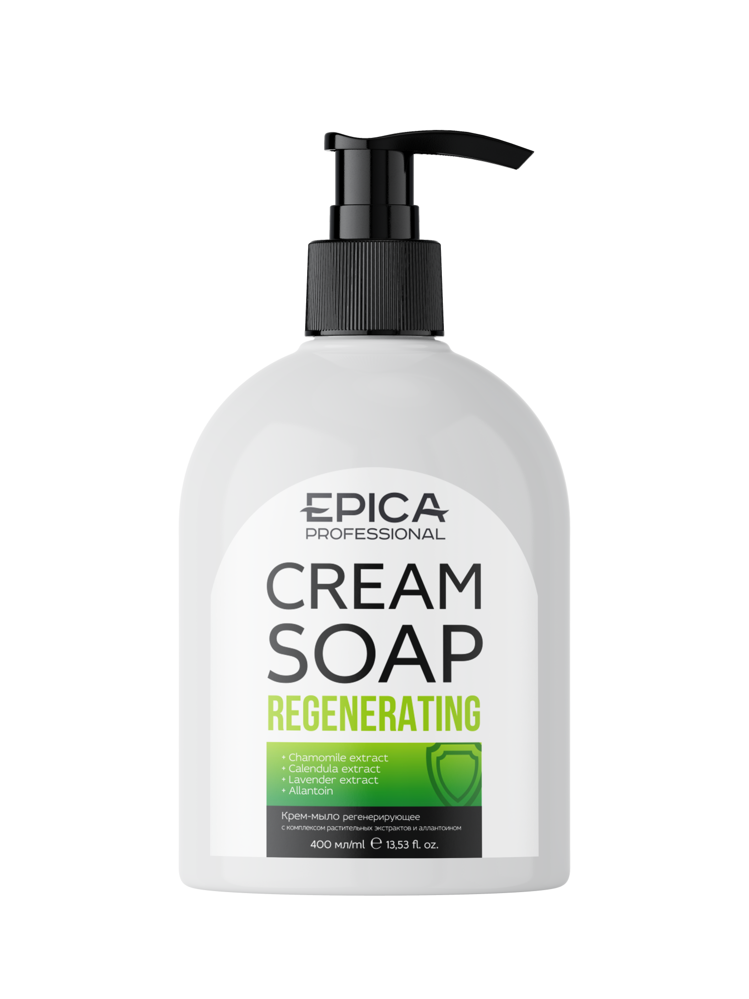 Купить Крем-мыло регенерирующее Epica EPICA Cream Soap Regenerating 400 мл, EPICA Cream Soap Regenerating Крем-мыло регенерирующее с комплексом цветочных экстрактов и аллантоином, 400 мл.