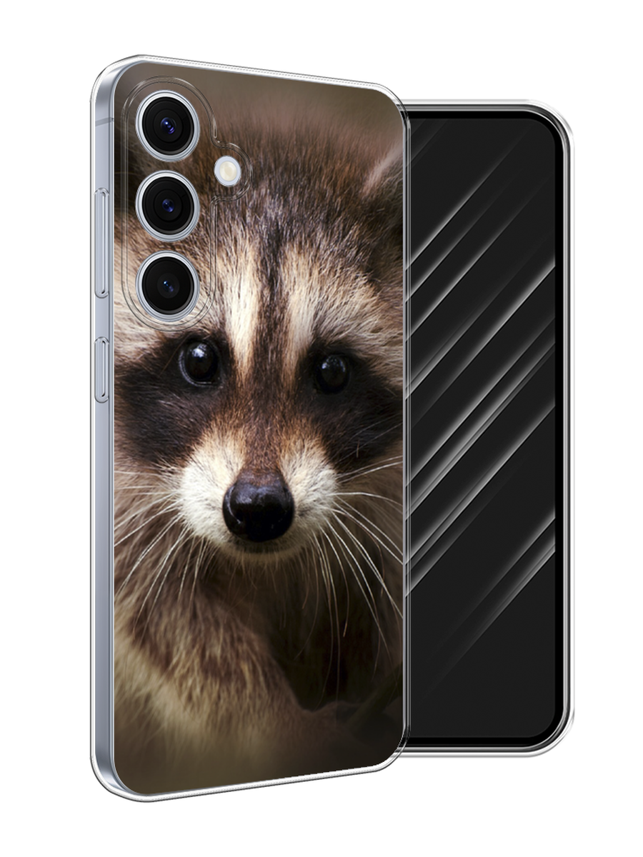 

Чехол Awog на Samsung Galaxy S24 FE 5G "Енот", Коричневый, 2109950-1