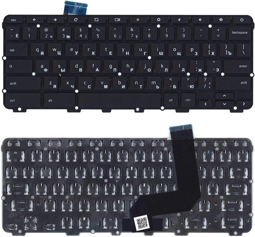 

Клавиатура для Lenovo Chromebook N22 Series, p/n: 5CB0L71381, 5CB0L02103, 1KAFZZU0051, чер