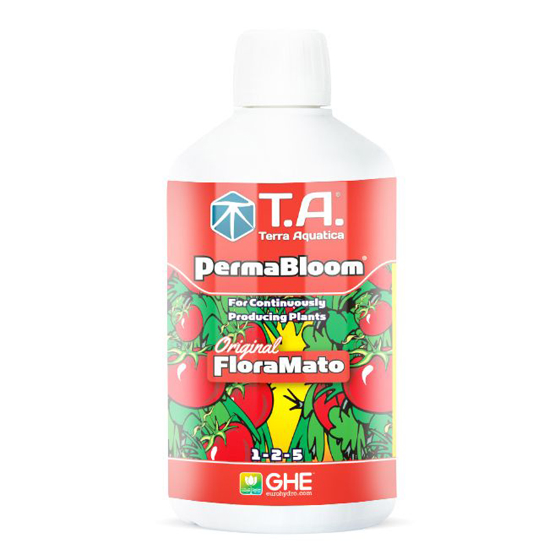 

Удобрение T.A. (GHE) Perma Bloom FloraMato 0.5л, Perma Bloom FloraMato