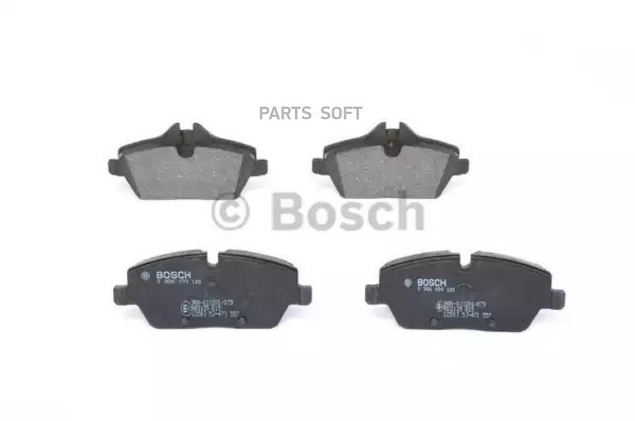 

Тормозные колодки Bosch передние дисковые Premium 1 986494120