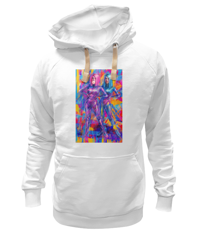 

Худи унисекс Printio Близнецы белое 3XL, Белый, Близнецы