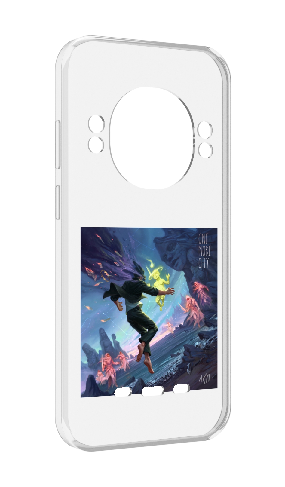 

Чехол MyPads One More City ЛСП для UleFone Power Armor 16 Pro, Прозрачный, Tocco