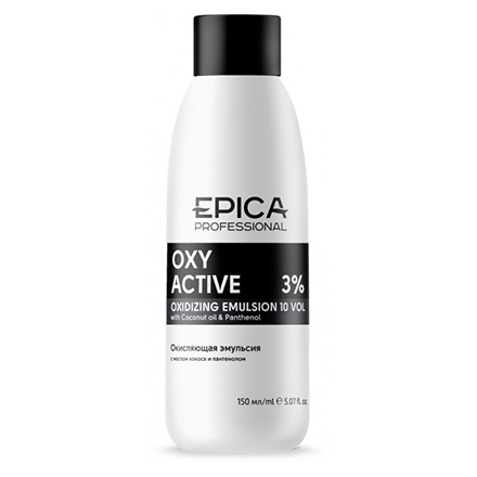 фото Окисляющая эмульсия epica, oxy active 10 vol/3%, 150 мл