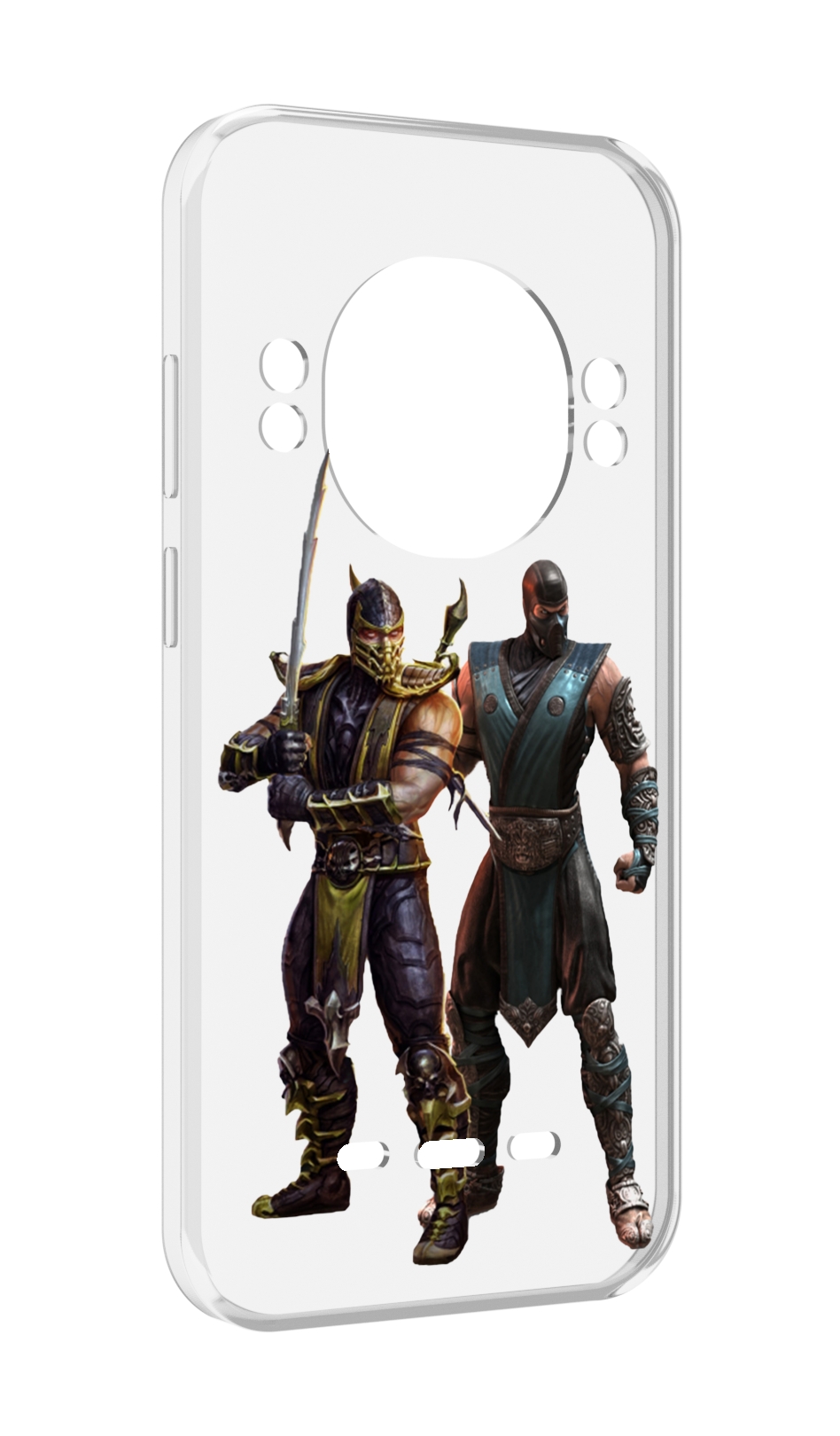 

Чехол MyPads Mortal-Kombat-1 для UleFone Power Armor 16 Pro, Прозрачный, Tocco