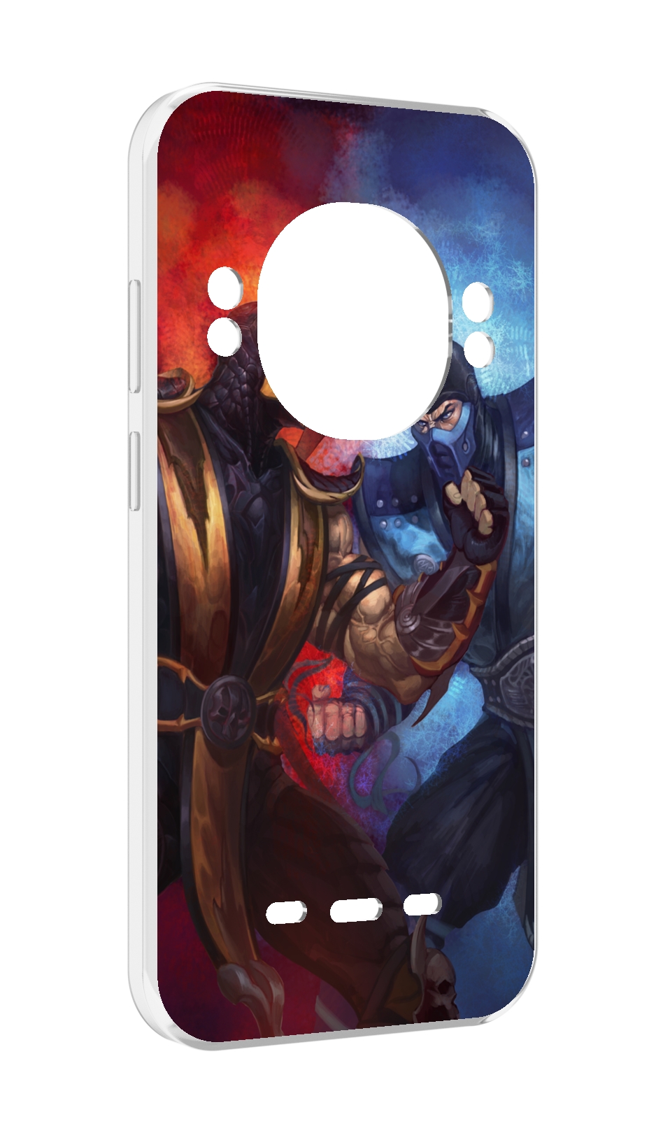 

Чехол MyPads Mortal Kombat art для UleFone Power Armor 16 Pro, Прозрачный, Tocco