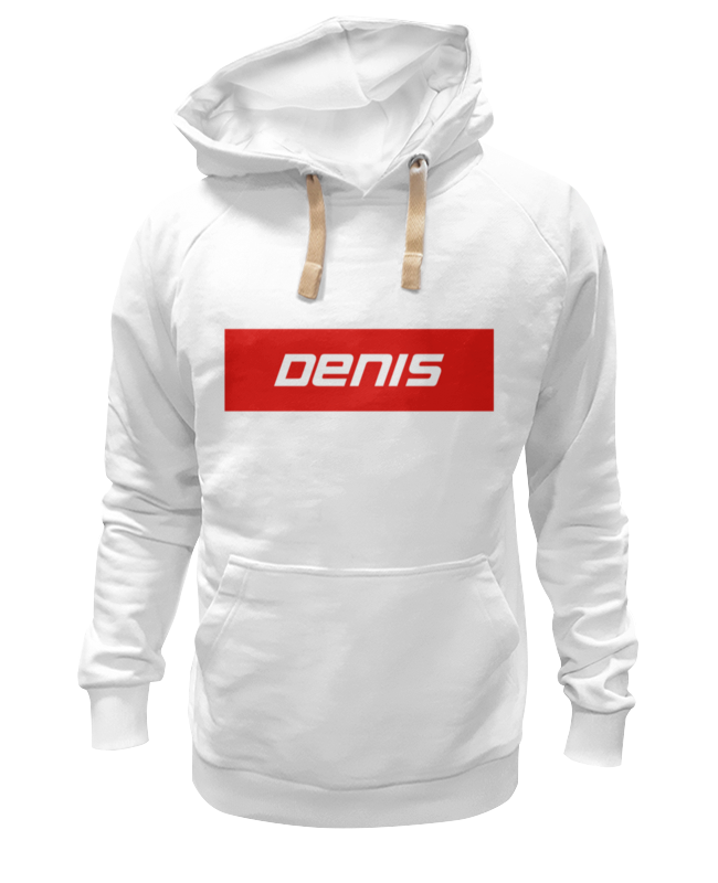 

Худи унисекс Printio Denis белое 3XL, Белый, Denis