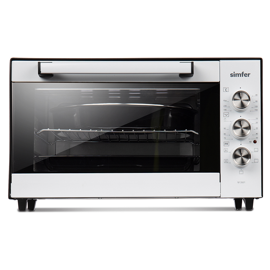 Мини-печь Simfer M3501 Classic White электропечь simfer m 3520 белый