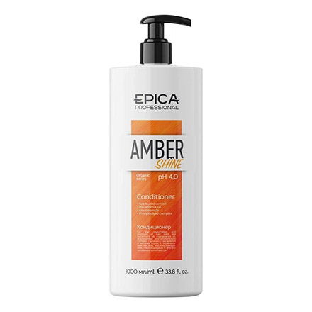 Кондиционер Organic Amber Shine, Epica, 1 л