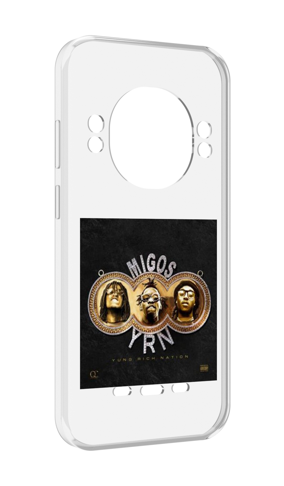 

Чехол MyPads Migos - Yung Rich Nation для UleFone Power Armor 16 Pro, Прозрачный, Tocco