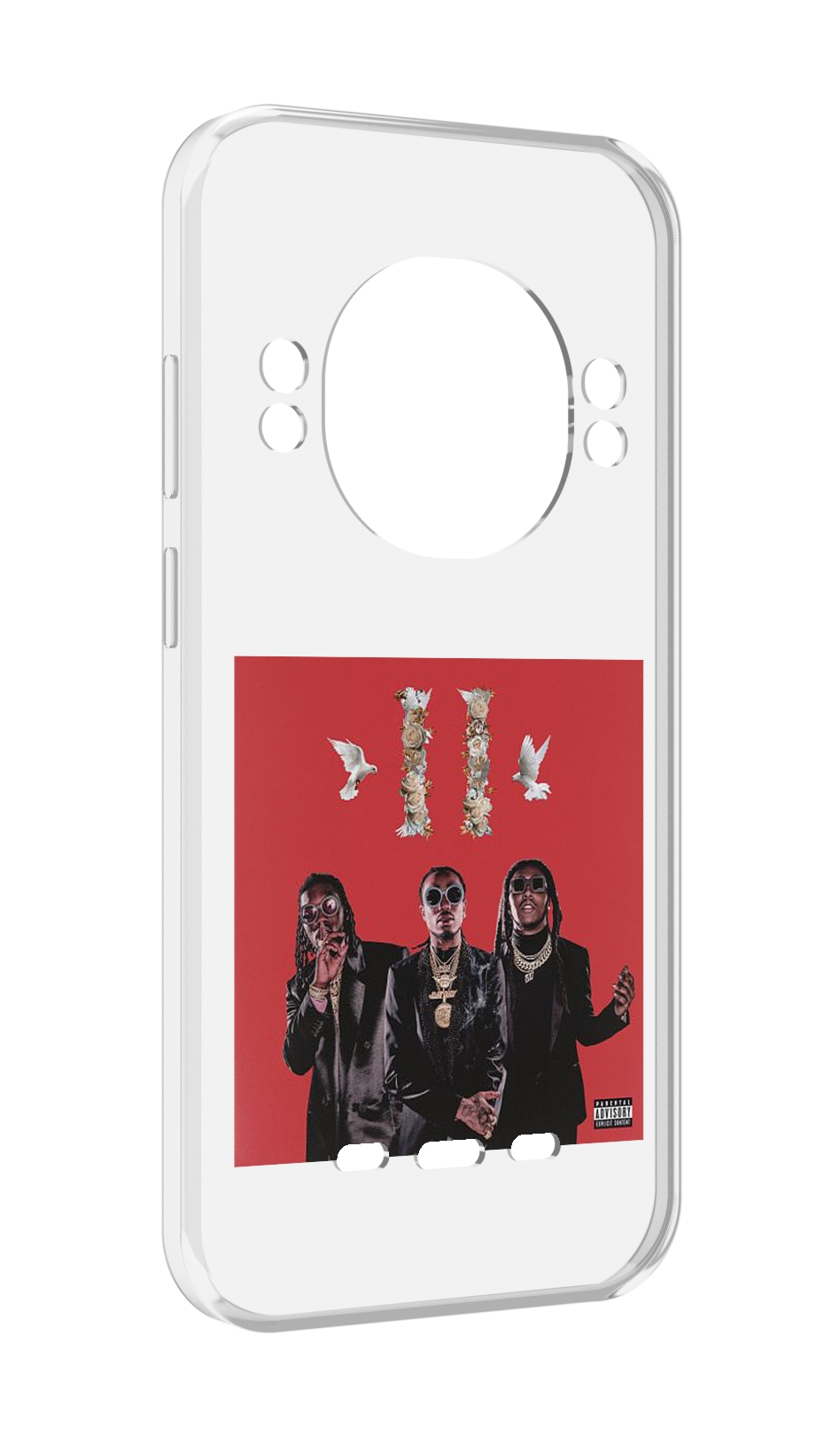 

Чехол MyPads Migos - Culture II для UleFone Power Armor 16 Pro, Прозрачный, Tocco