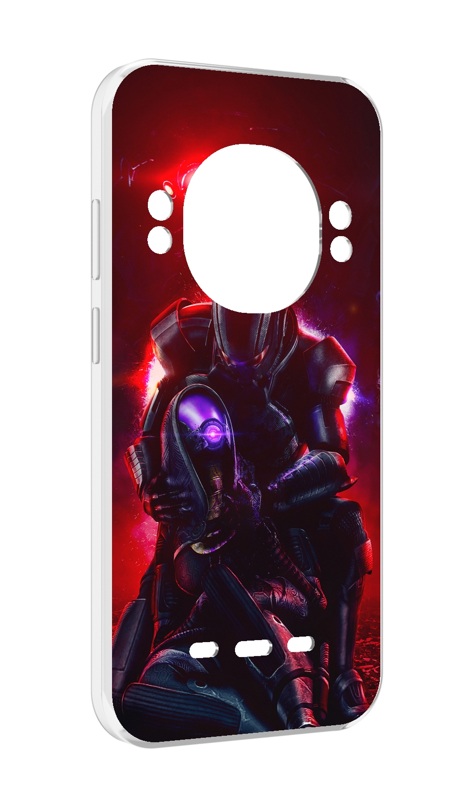 

Чехол MyPads Mass Effect для UleFone Power Armor 16 Pro, Прозрачный, Tocco