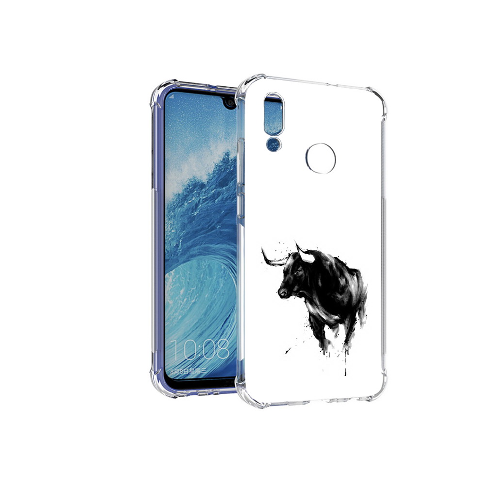 

Чехол MyPads Tocco для Huawei P Smart (2019) бык, Прозрачный, Tocco