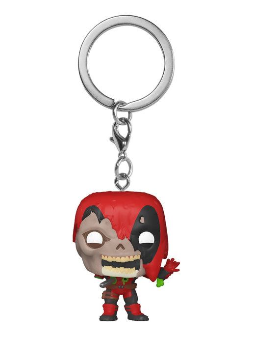 фото Брелок funko pocket pop! marvel zombies zombie deadpool