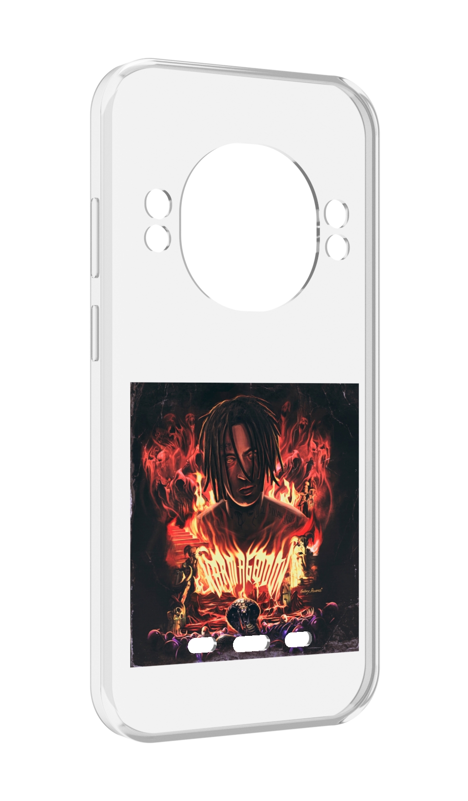 

Чехол MyPads Karmageddon Kizaru для UleFone Power Armor 16 Pro, Прозрачный, Tocco