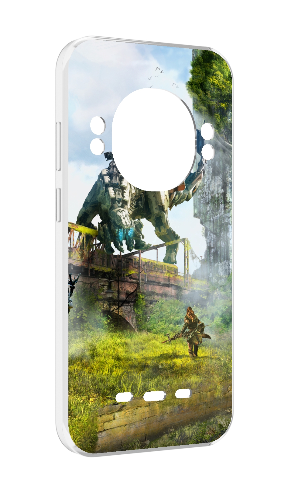 

Чехол MyPads Horizon Zero Dawn для UleFone Power Armor 16 Pro, Прозрачный, Tocco