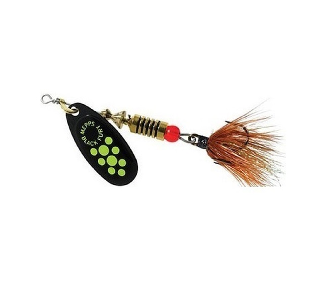 

Блесна для рыбалки вращающаяся Mepps BLACK FURY MOUCHE (1.5 / Black/Chartreuse / 5 / /, Черный;зеленый, Black Fury Mouche