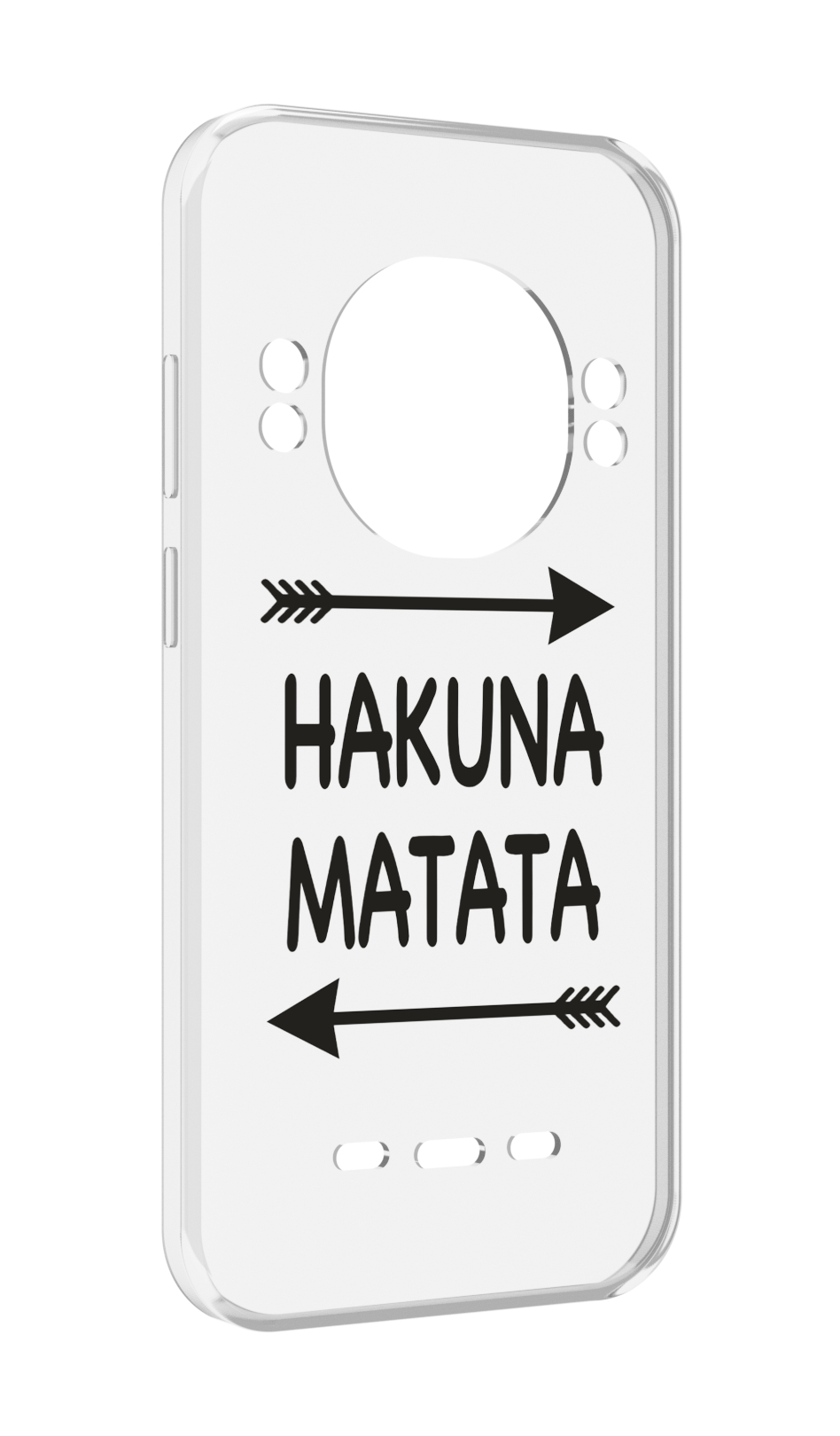 

Чехол MyPads Hakuna-Matata для UleFone Power Armor 16 Pro, Прозрачный, Tocco
