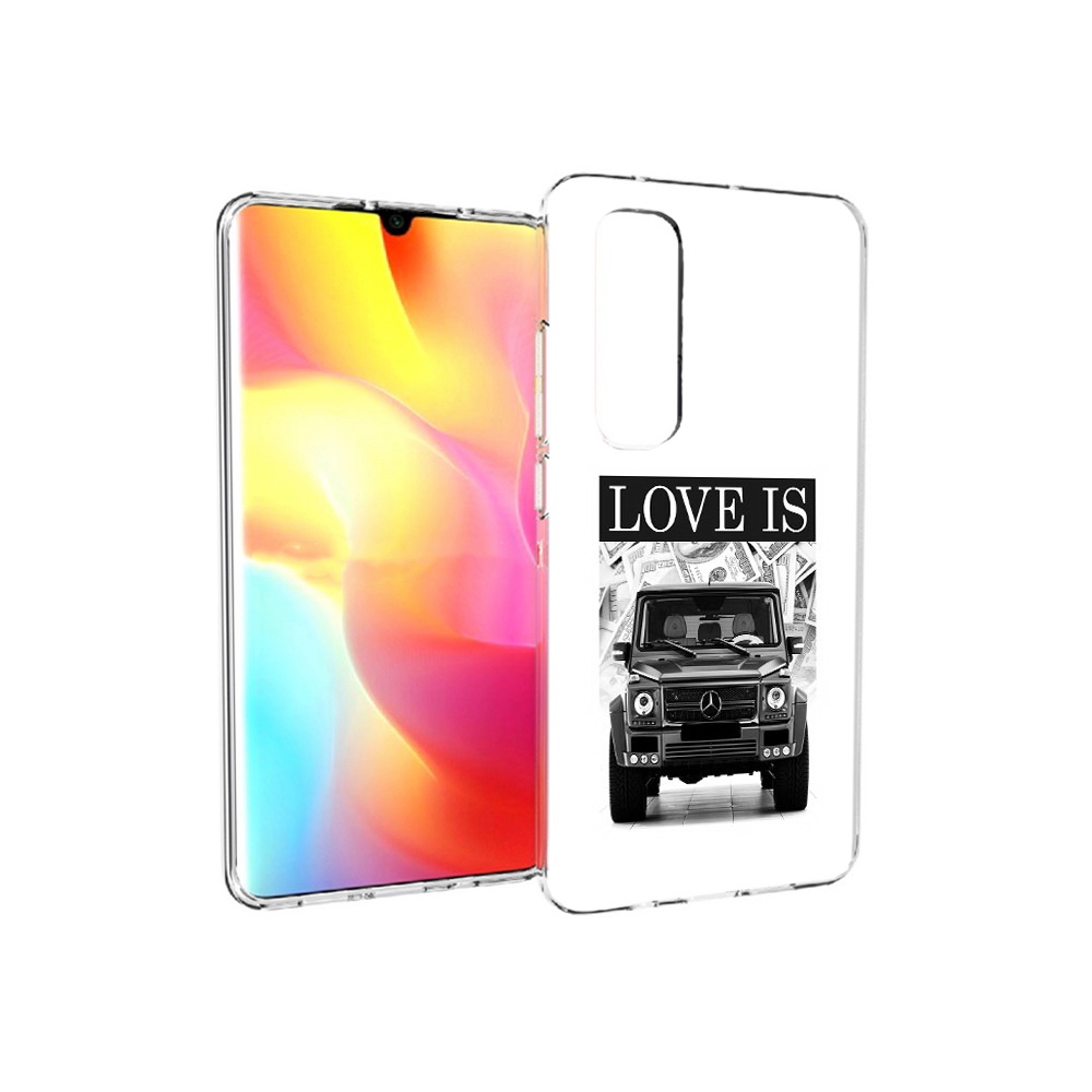 

Чехол MyPads Tocco для Xiaomi Mi Note 10 Lite гелик (PT149714.254.285), Прозрачный, Tocco