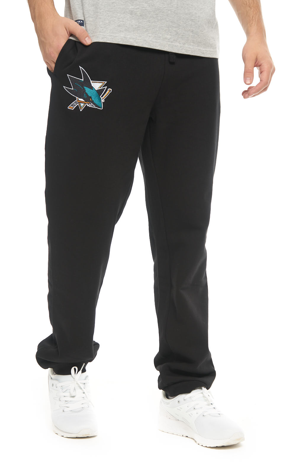 Спортивные брюки мужские Atributika&Club Сан-Хосе Шаркс 45830 черные M