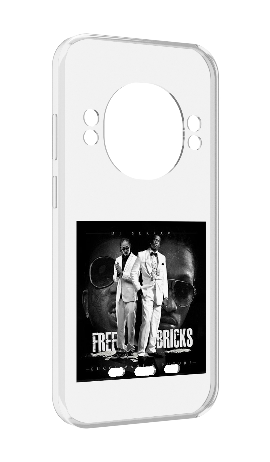 

Чехол MyPads Gucci Mane & Future - Free Bricks для UleFone Power Armor 16 Pro, Прозрачный, Tocco