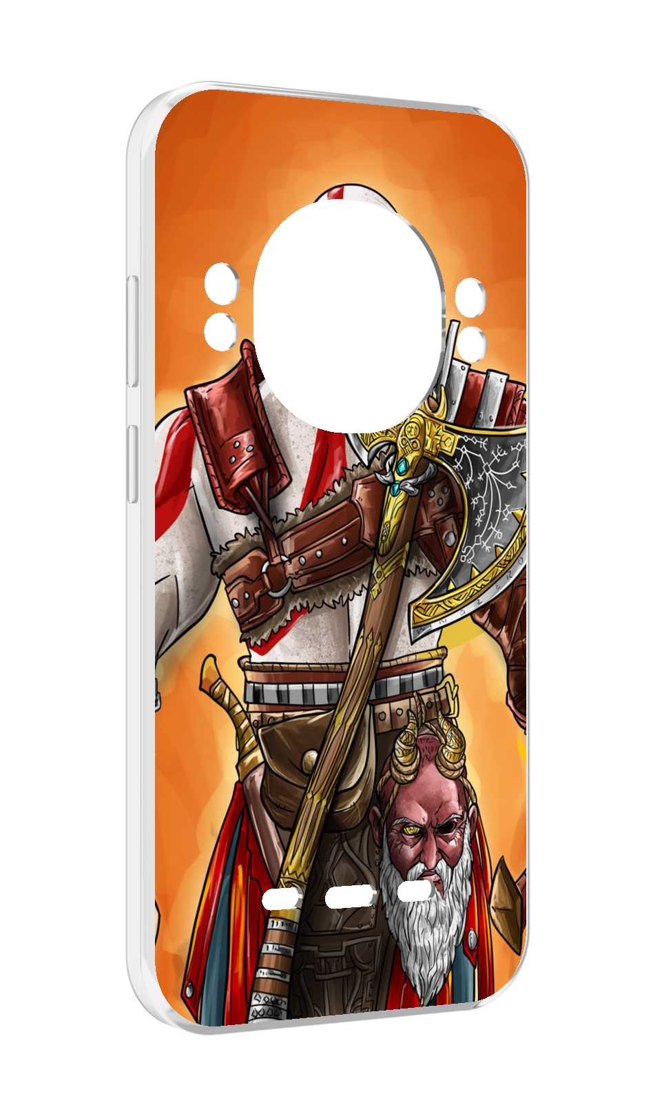 

Чехол MyPads God of War для UleFone Power Armor 16 Pro, Прозрачный, Tocco