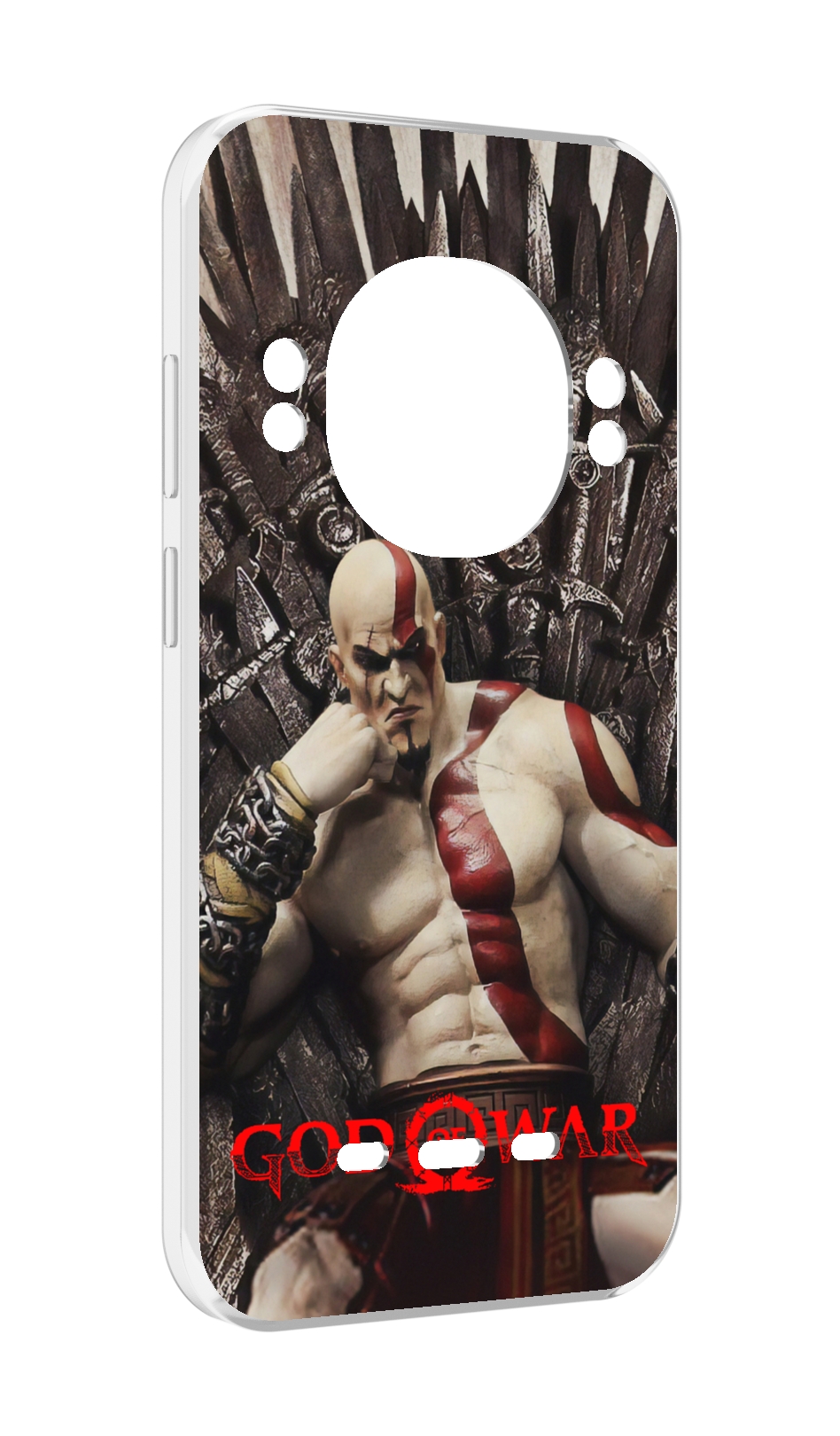 

Чехол MyPads God of War Кратос для UleFone Power Armor 16 Pro, Прозрачный, Tocco