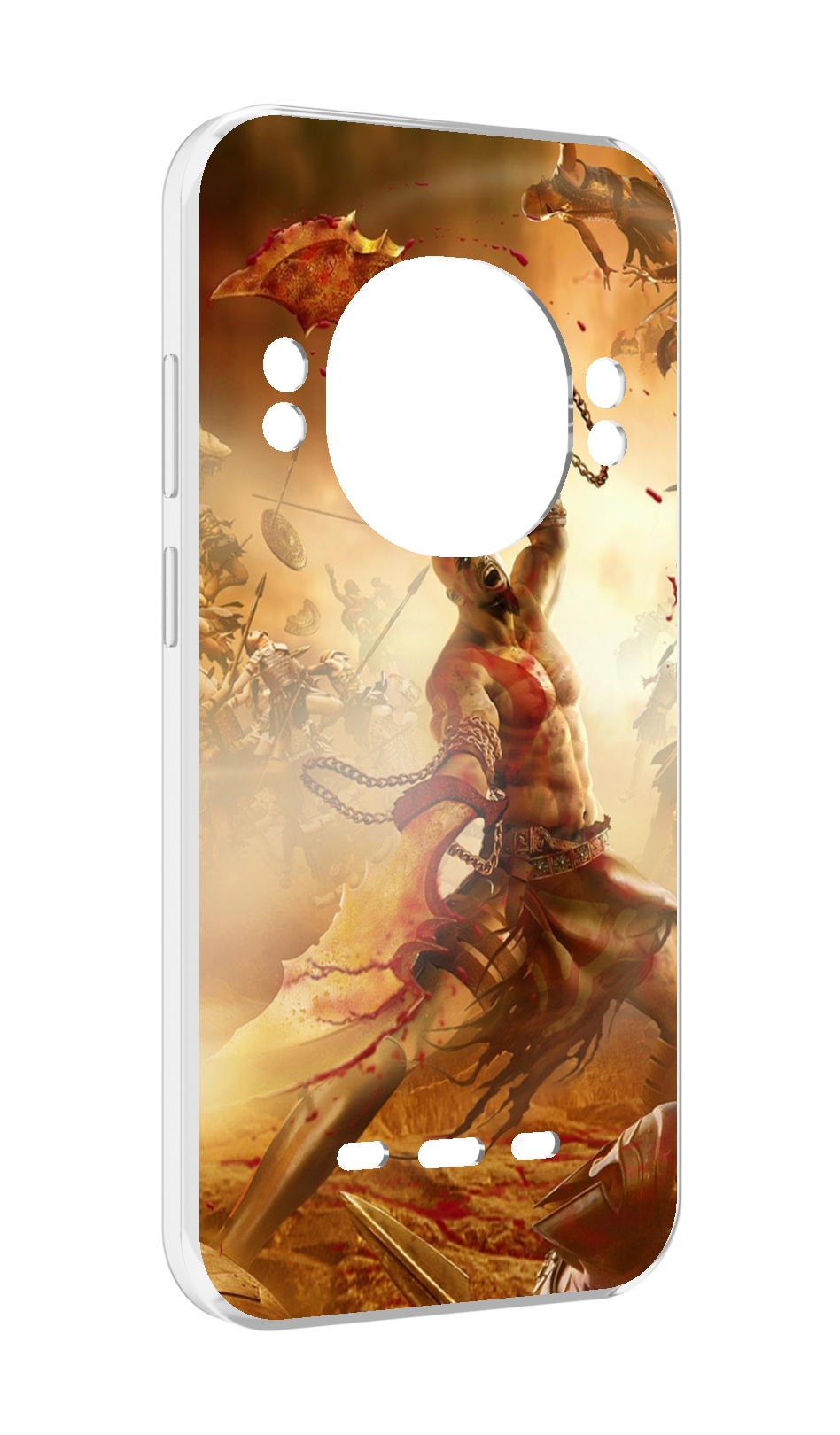 

Чехол MyPads God Of War III для UleFone Power Armor 16 Pro, Прозрачный, Tocco