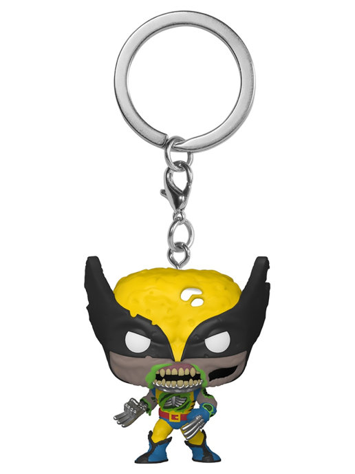 

Брелок Funko Pocket POP! Marvel Zombies Zombie Wolverine, Желтый;черный