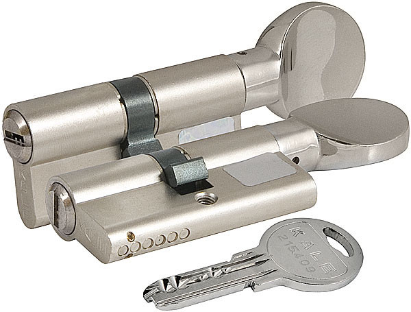 

Цилиндровый механизм Kale kilit (Кале килит) с вертушкой 164 SM/80 (35+10+35) mm никель 5