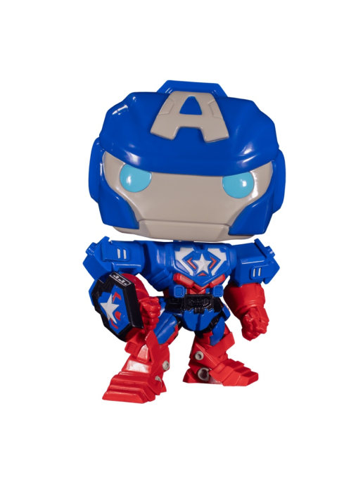 фото Фигурка funko pop! головотряс avengers mech strike: captain america