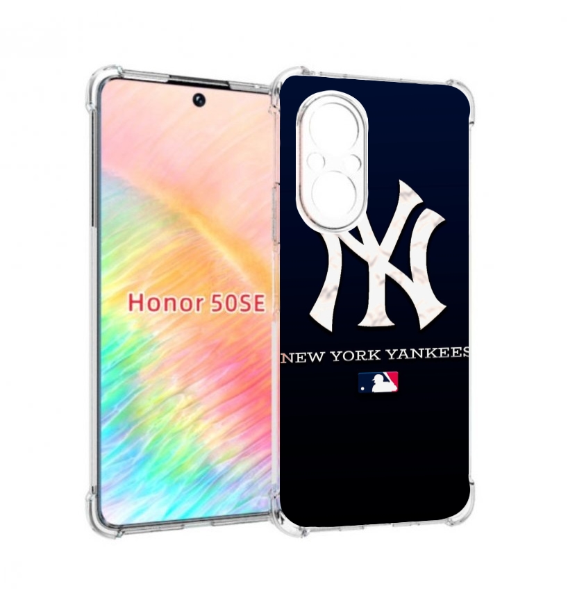 

Чехол бампер MyPads Нью Йорк янкис беисбол для Honor 50 SE про, Прозрачный, Tocco