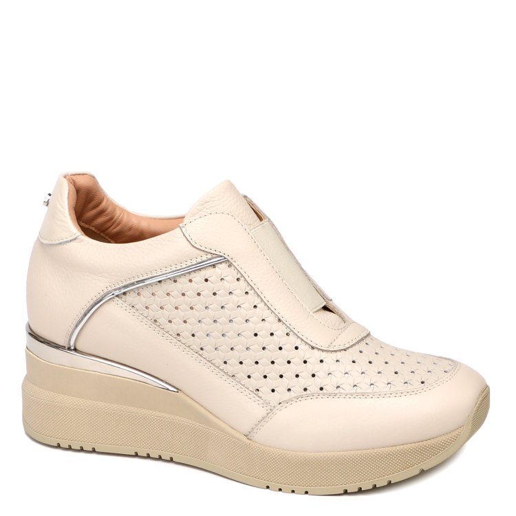 

Кроссовки женские Kelton AJ4118 бежевые 37 EU, Бежевый, AJ4118