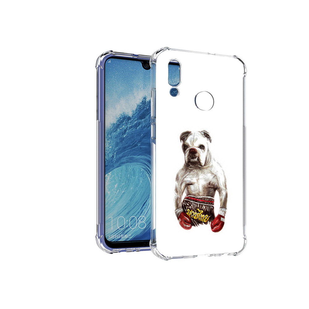 

Чехол MyPads Tocco для Huawei P Smart (2019) боксер, Прозрачный, Tocco