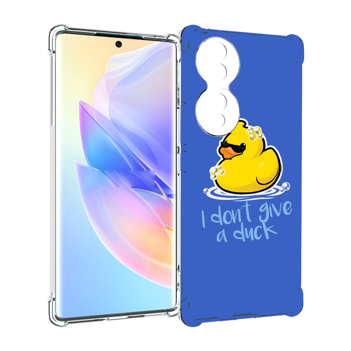 

Чехол MyPads Уточка для Honor 70, Прозрачный, Tocco