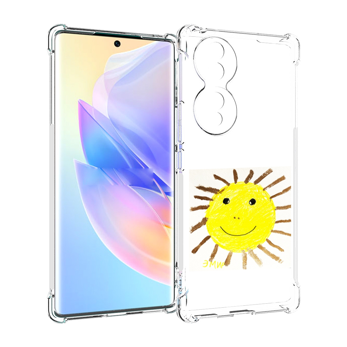 

Чехол MyPads Улыбнись, дурак! Morgenshtern для Honor 70, Прозрачный, Tocco