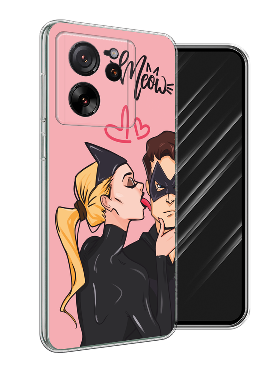 

Чехол Awog на Xiaomi 13T Pro "Kiss of Cat Woman", Розовый;черный;бежевый, 319950-1