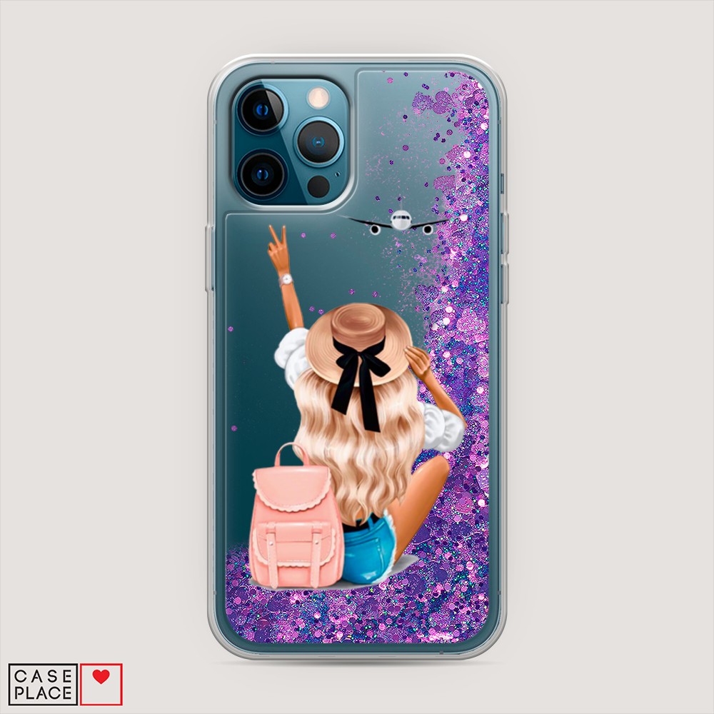 

Чехол Awog на Apple iPhone 12 Pro Max / Айфон 12 Pro Max "Автостопом самолетом", Разноцветный, 12792-1