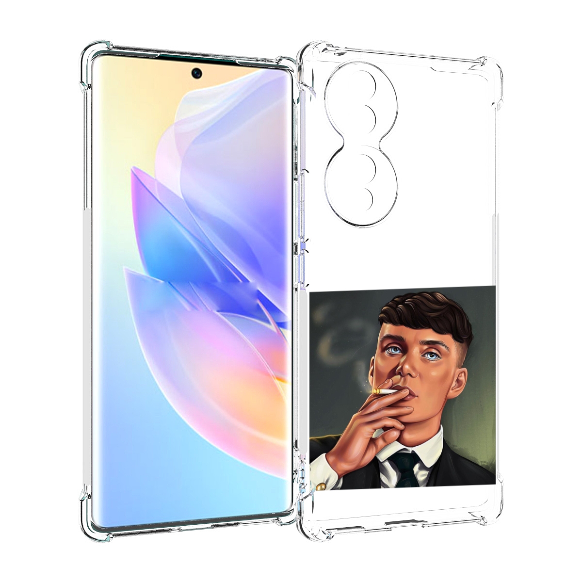 

Чехол MyPads Томас-Шелби для Honor 70, Прозрачный, Tocco