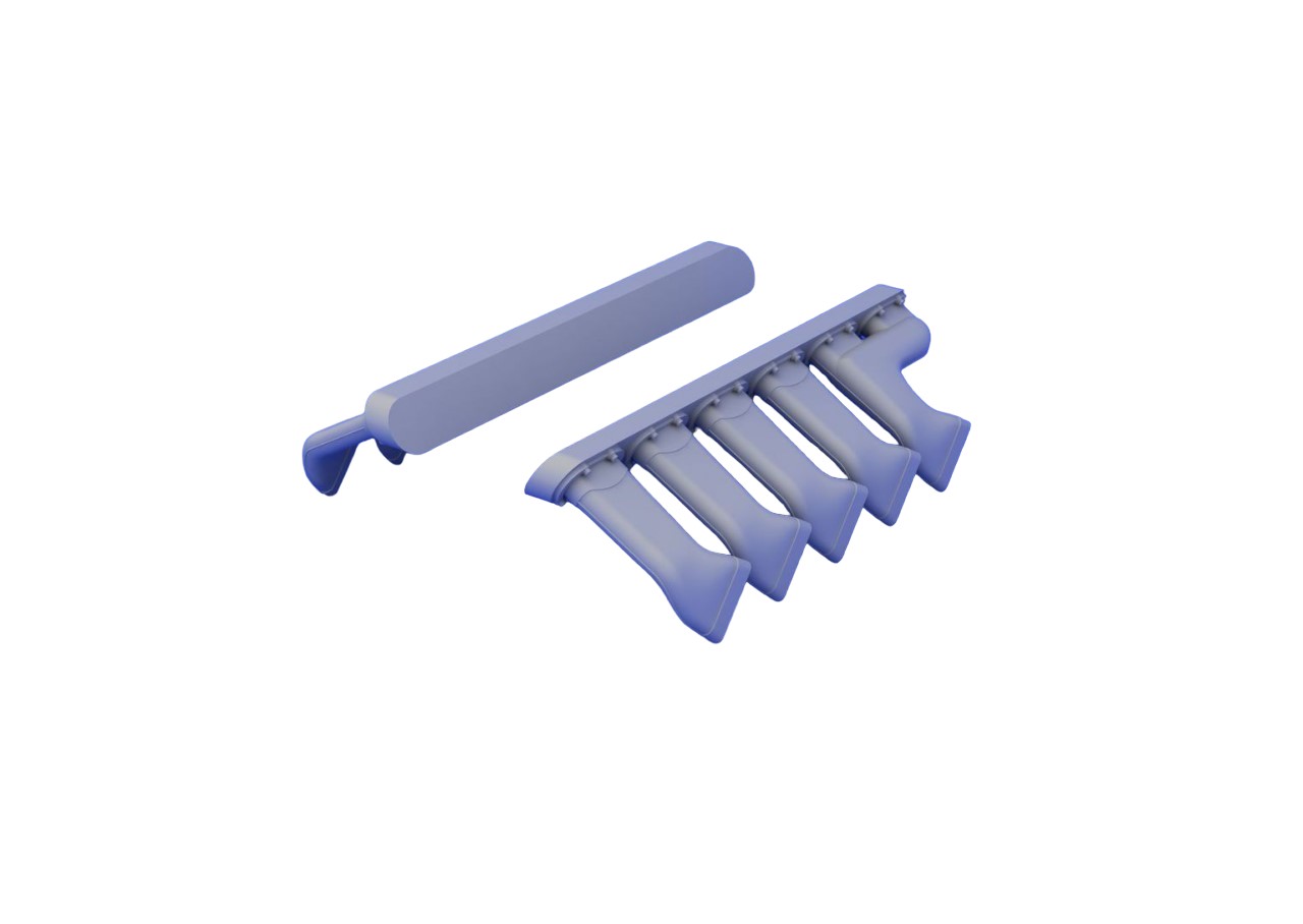 

632062 Eduard 1/32 Mosquito FB Mk.IV exhaust stacks, 632062