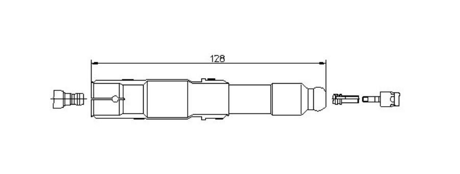 BREMI 13229/1 Наконечник свечи зажигания