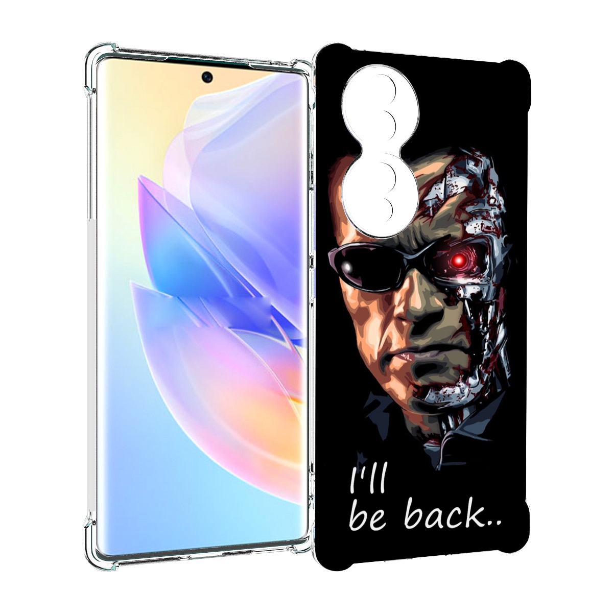 

Чехол MyPads Терминатор для Honor 70, Прозрачный, Tocco